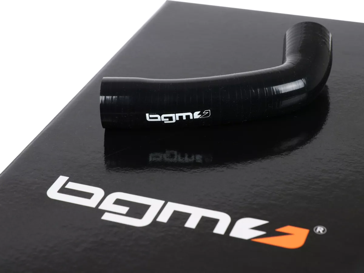 Kit durite de refroidissement -BGM PRO silicone 180°C- Vespa GT 125-200, Vespa GTL 125-200, Vespa GTS 125-300, Vespa GTV 125-250 - noir