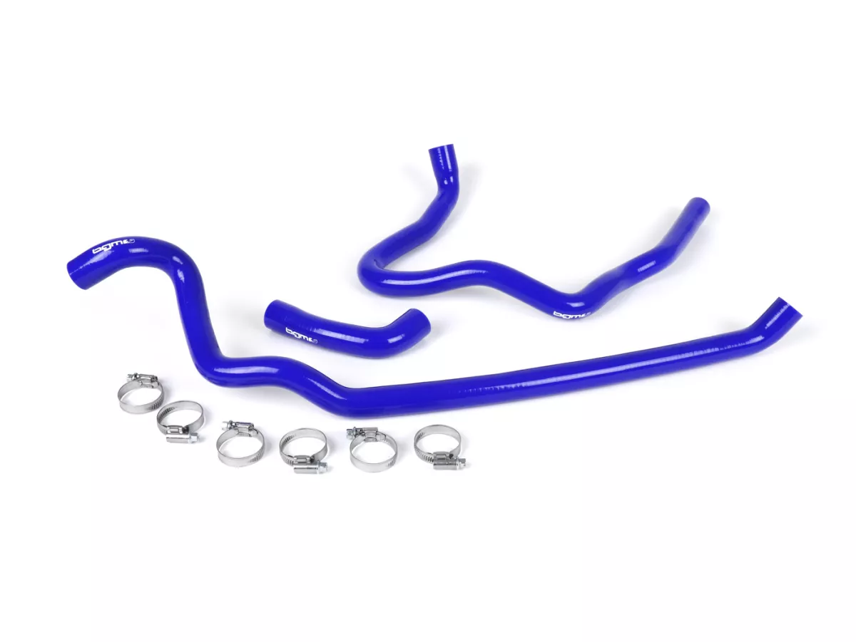 Coolant hose set -BGM PRO silicone 180°C- Vespa GT 125-200, Vespa GTL 125-200, Vespa GTS 125-300, Vespa GTV 125-250 - blue