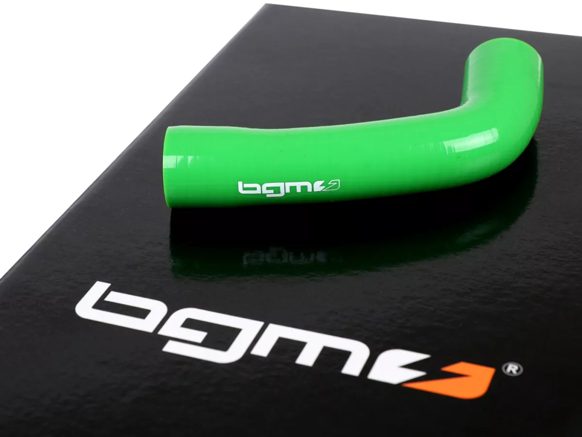 Kit durite de refroidissement -BGM PRO silicone 180°C- Vespa GT 125-200, Vespa GTL 125-200, Vespa GTS 125-300, Vespa GTV 125-250 - vert