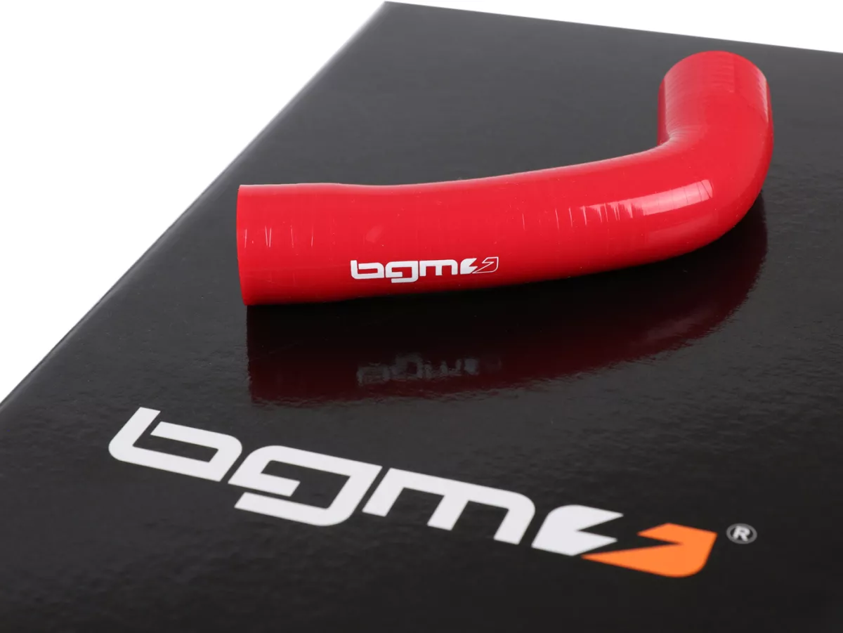 Kit durite de refroidissement -BGM PRO silicone 180°C- Vespa GT 125-200, Vespa GTL 125-200, Vespa GTS 125-300, Vespa GTV 125-250 - rouge