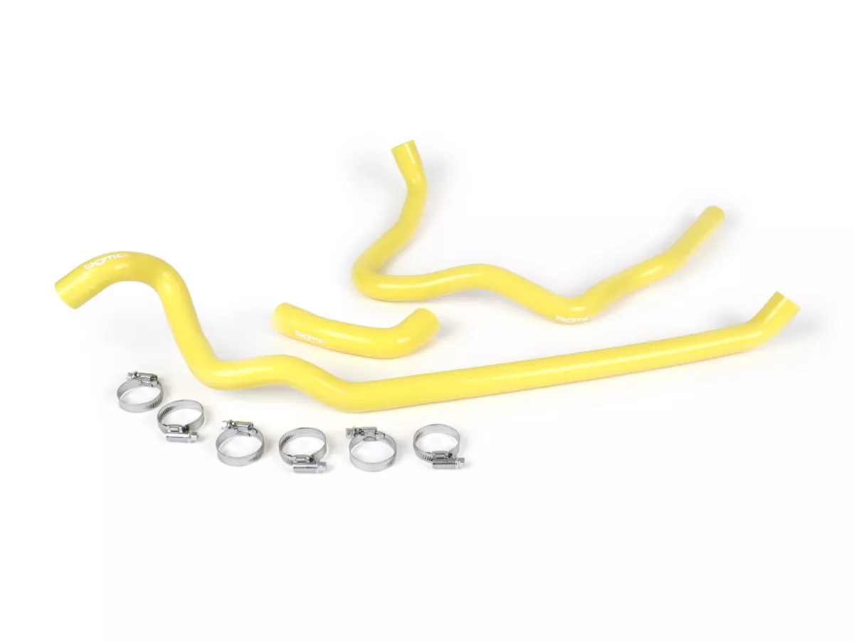 Kylarslangsats -BGM PRO silikon 180°C- Vespa GT 125-200, Vespa GTL 125-200, Vespa GTS 125-300, Vespa GTV 125-250 - gul