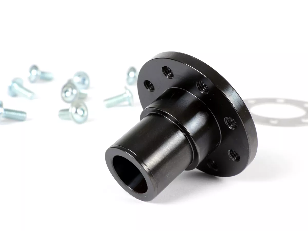 Poolwiel conus / naaf set - BGM PRO - voor conversie type Vespa PK poolwiel naar conus Vespa Sprint150 (VLB1T), Sprint Veloce, GT125 (VNL2T), GTR125 (VNL2T), Super, GL150 (VLA1T), VNA, VBA, VNB, VBB