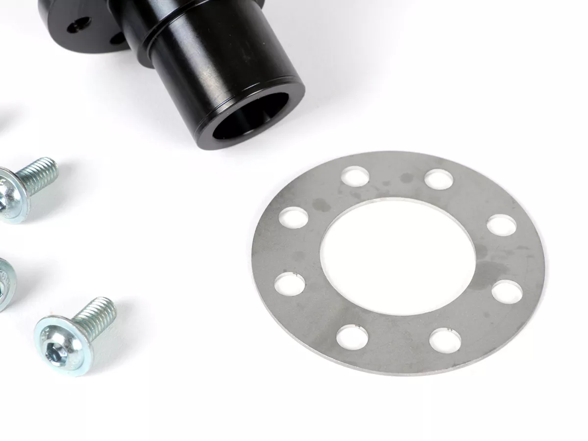 Poolwiel conus / naaf set - BGM PRO - voor conversie type Vespa PK poolwiel naar conus Vespa Sprint150 (VLB1T), Sprint Veloce, GT125 (VNL2T), GTR125 (VNL2T), Super, GL150 (VLA1T), VNA, VBA, VNB, VBB