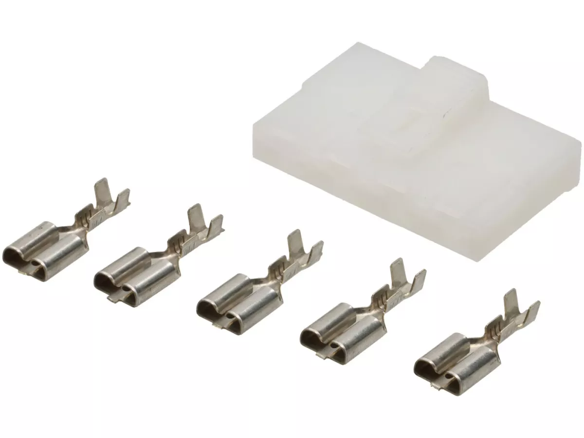 BGMMultiple plug connector for voltage regulator -DUCATI- 4-Pin - Minarelli, Morini, Vespatronic, Varitronic, Parmakit, Polini, IDM, Malossi VesPower, Pinasco Flytech, Sei Giorni, Evergreen, Casa Lambretta, Stratos