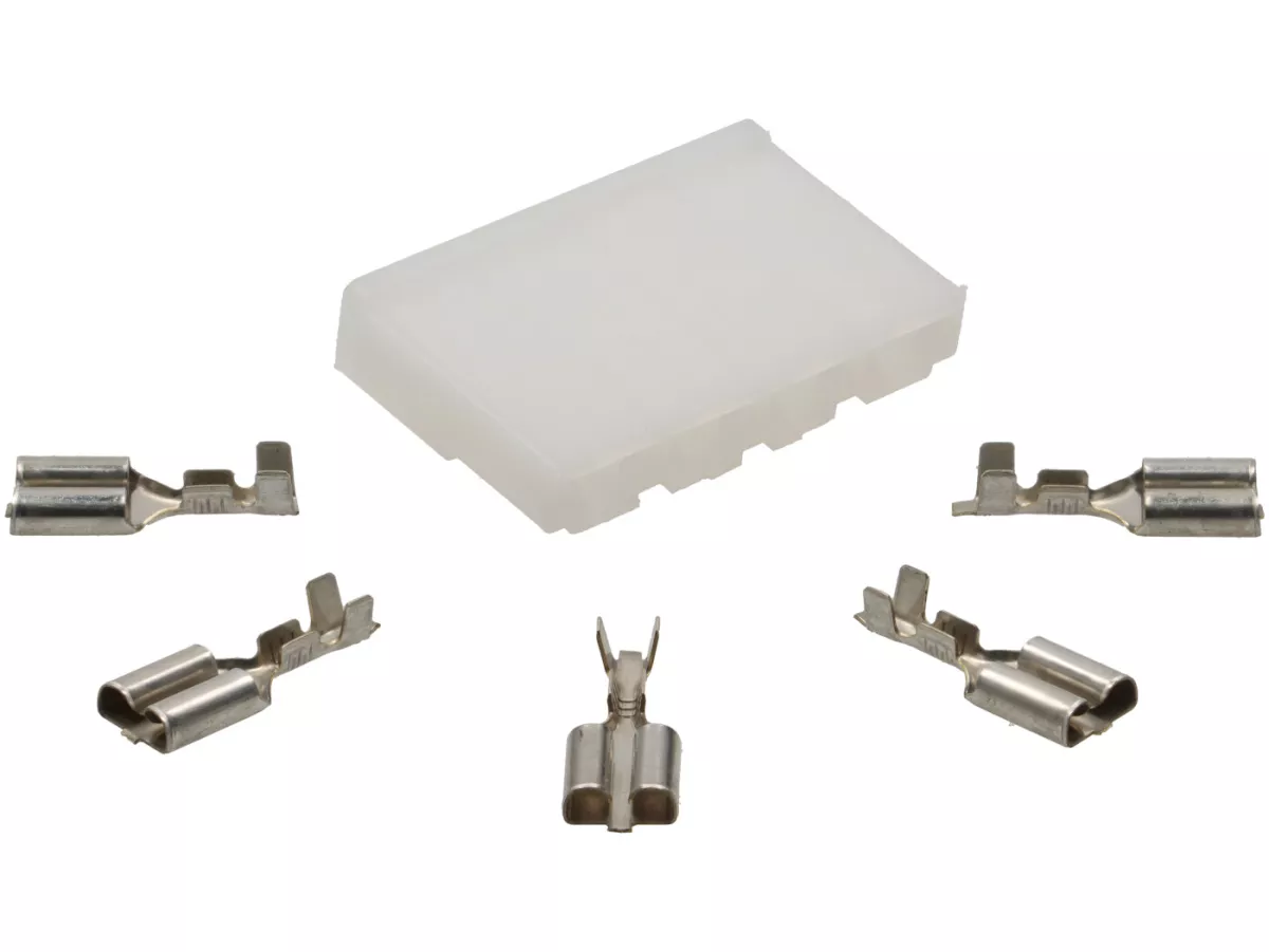 BGMMultiple plug connector for voltage regulator -DUCATI- 4-Pin - Minarelli, Morini, Vespatronic, Varitronic, Parmakit, Polini, IDM, Malossi VesPower, Pinasco Flytech, Sei Giorni, Evergreen, Casa Lambretta, Stratos