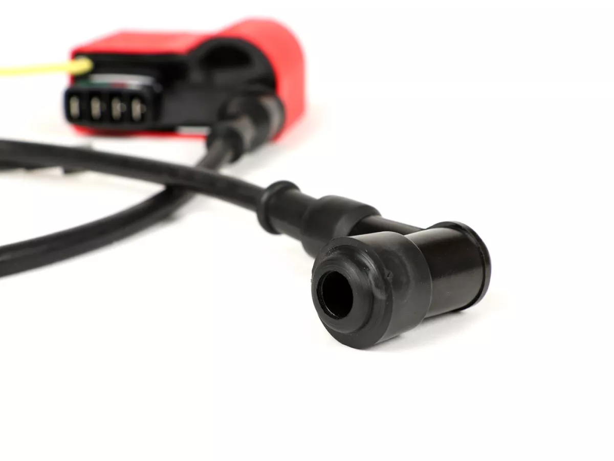 Juego CDI - incl. conector de bujía y cable -BGM PRO- Vespa PX (hasta 05/2011), Rally200 (Ducati), PK XL, ET3 - Rojo