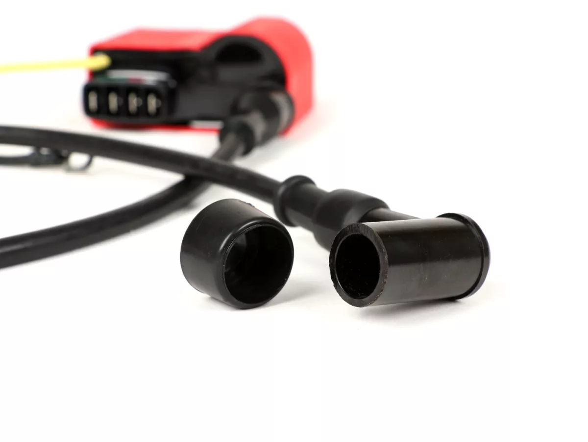 Juego CDI - incl. conector de bujía y cable -BGM PRO- Vespa PX (hasta 05/2011), Rally200 (Ducati), PK XL, ET3 - Rojo