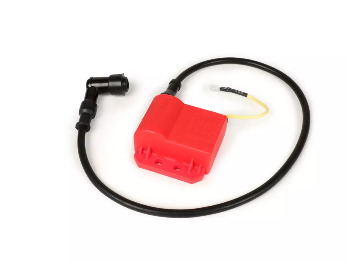 Juego CDI - incl. conector de bujía y cable -BGM PRO- Vespa PX (hasta 05/2011), Rally200 (Ducati), PK XL, ET3 - Rojo