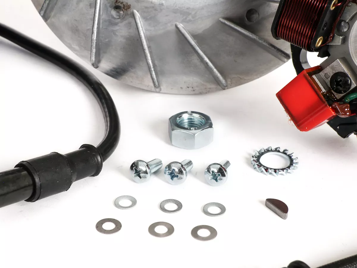 Set pengapian -BGM PRO 12V Touring elektronik - Vespa Smallframe PK XL, PK XL2, HP3, HP4 - 1600g