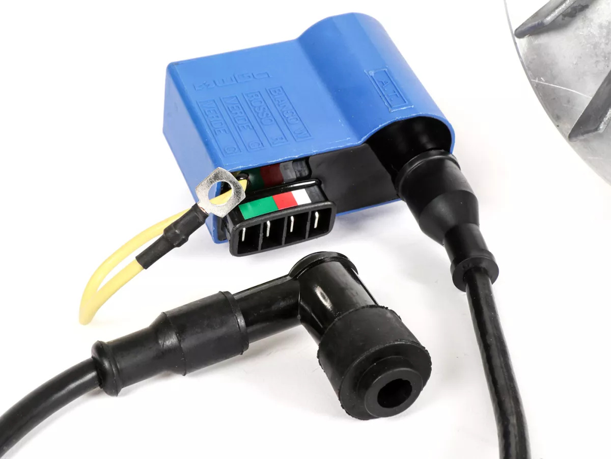 Set pengapian -BGM PRO 12V Touring elektronik - Vespa Smallframe PK XL, PK XL2, HP3, HP4 - 1600g