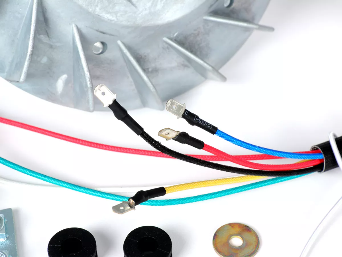Tändsats -BGM PRO 12V Touring electronic- Vespa P80X, P125X, P200E (1977-1983, modeller med indikatorer, spänningsregulator och batteri) - P80X, PX80E (V8X1T), P125X (VNX1T 82433-), PX125E (VNX2T), P150X/PX150E (VLX1T), P150S (VBX1T), P200E (VSX1T)