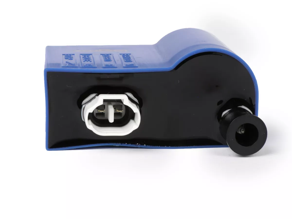 CDI -BGM PRO with fixed timing for IDM-ignition- type Ducati blue Vespa PX, PK, Lambretta - used for Polini IDM, Vespatronic, VesPower, Varitronic, Flytech, Parmakit
