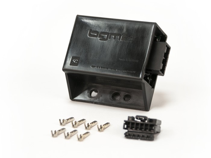 Hoorngelijkrichter incl. aansluitstekker -BGM PRO- met LED-knipperrelais en USB-oplaadfunctie