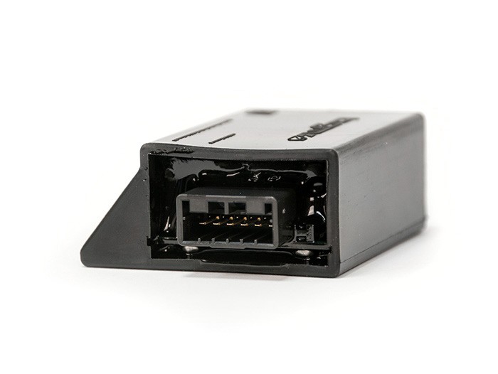 Hoorngelijkrichter incl. aansluitstekker -BGM PRO- met LED-knipperrelais en USB-oplaadfunctie