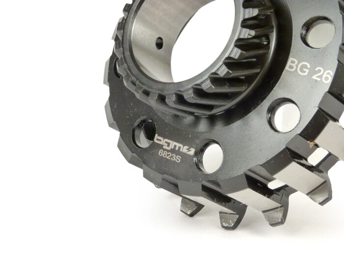 Clutch sprocket -BGM PRO- Vespa Cosa2, PX (1995-), BGM Superstrong, Superstrong CR - (for 67/68 tooth primary gear, helical) - 23 tooth
