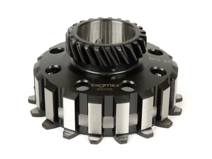 Clutch sprocket -BGM PRO- Vespa Cosa2, PX (1995-), BGM Superstrong, Superstrong CR - (for 67/68 tooth primary gear, helical) - 23 tooth
