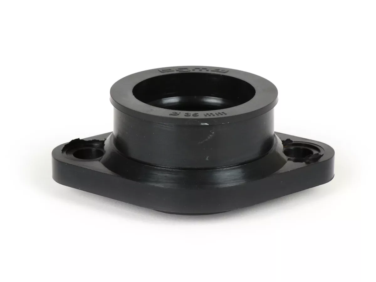 Carb rubber intake system, with flange -BGM ORIGINAL Smart Flow- CS=Ø=Ø35mm, hole pitch=60mm - PHBH 28/30, VHST24-26, VHSH30, TMX27-30, TM28, PWK28, Polini24-30