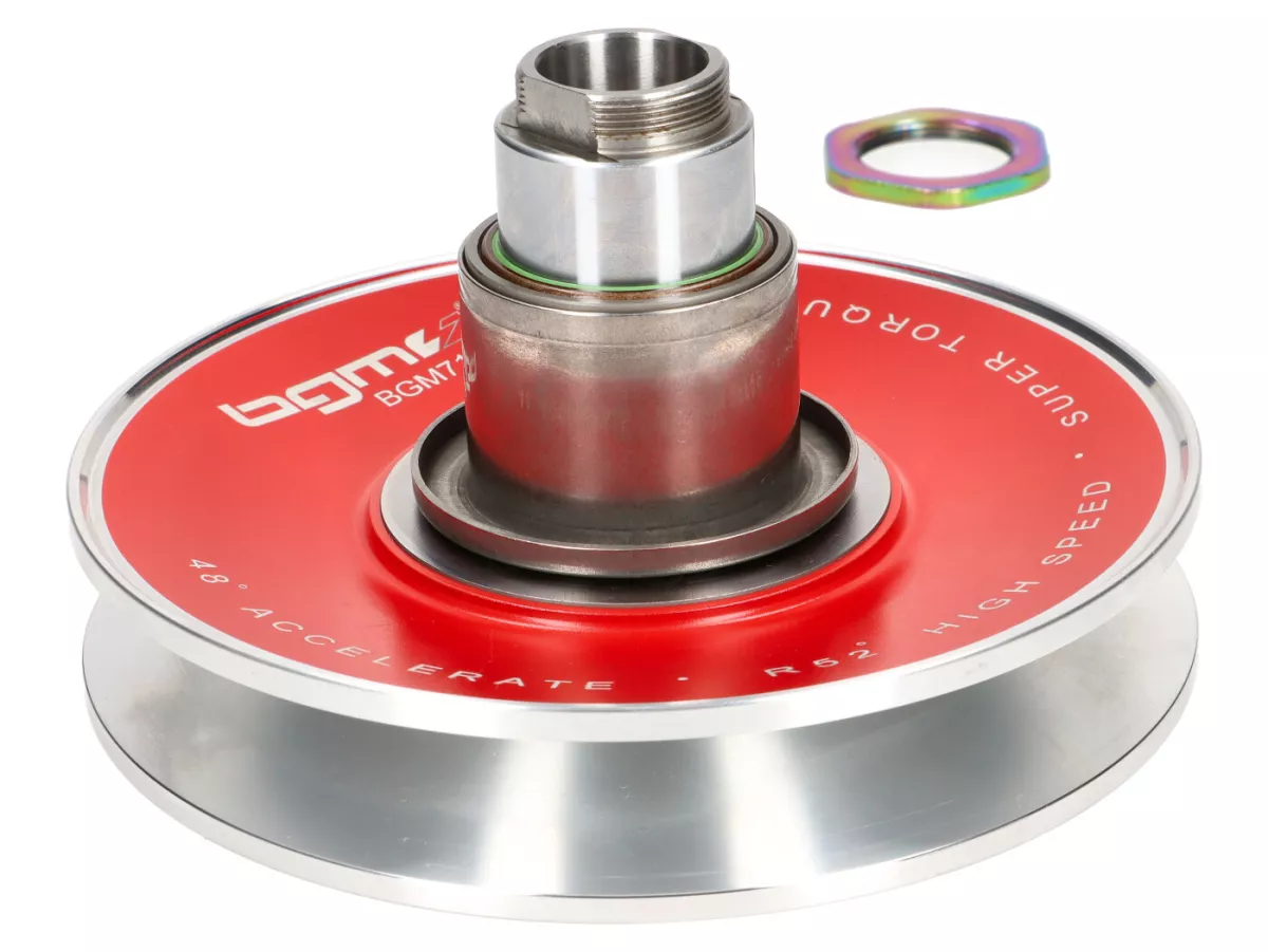 Konverter -BGM PRO Super Torque, Piaggio I-Get AC- Vespa Primavera 150 (ZAPM81200, ZAPM81201, ZAPMA1200, ZAPMA1201, ZAPMD120), Vespa Sprint 150 (ZAPM81401, ZAPMA1400, ZAPMA1401, ZAPMD1201), Vespa LX 125 (ZAPM68300, ZAPM68303), Vespa LX 150 (ZAPM68400), Ve