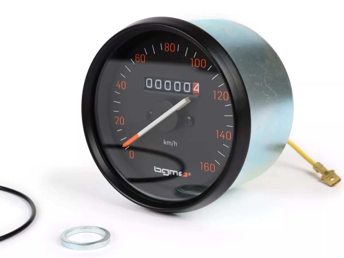 Speedo -BGM PRO- Vespa Ø=85mm - PX alt (till 1984) - 160km/h