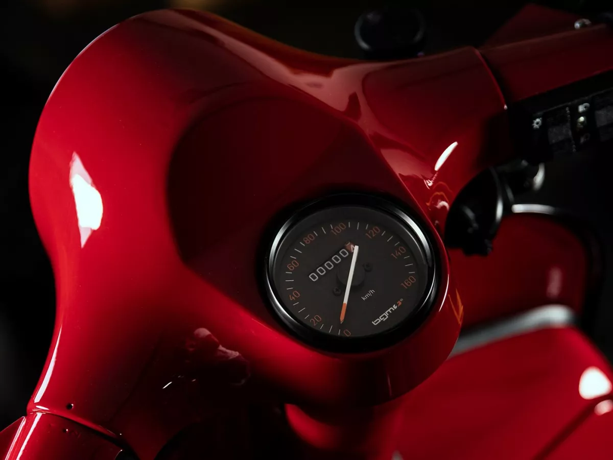 Speedo -BGM PRO- Vespa Ø=85mm - PX alt (till 1984) - 160km/h