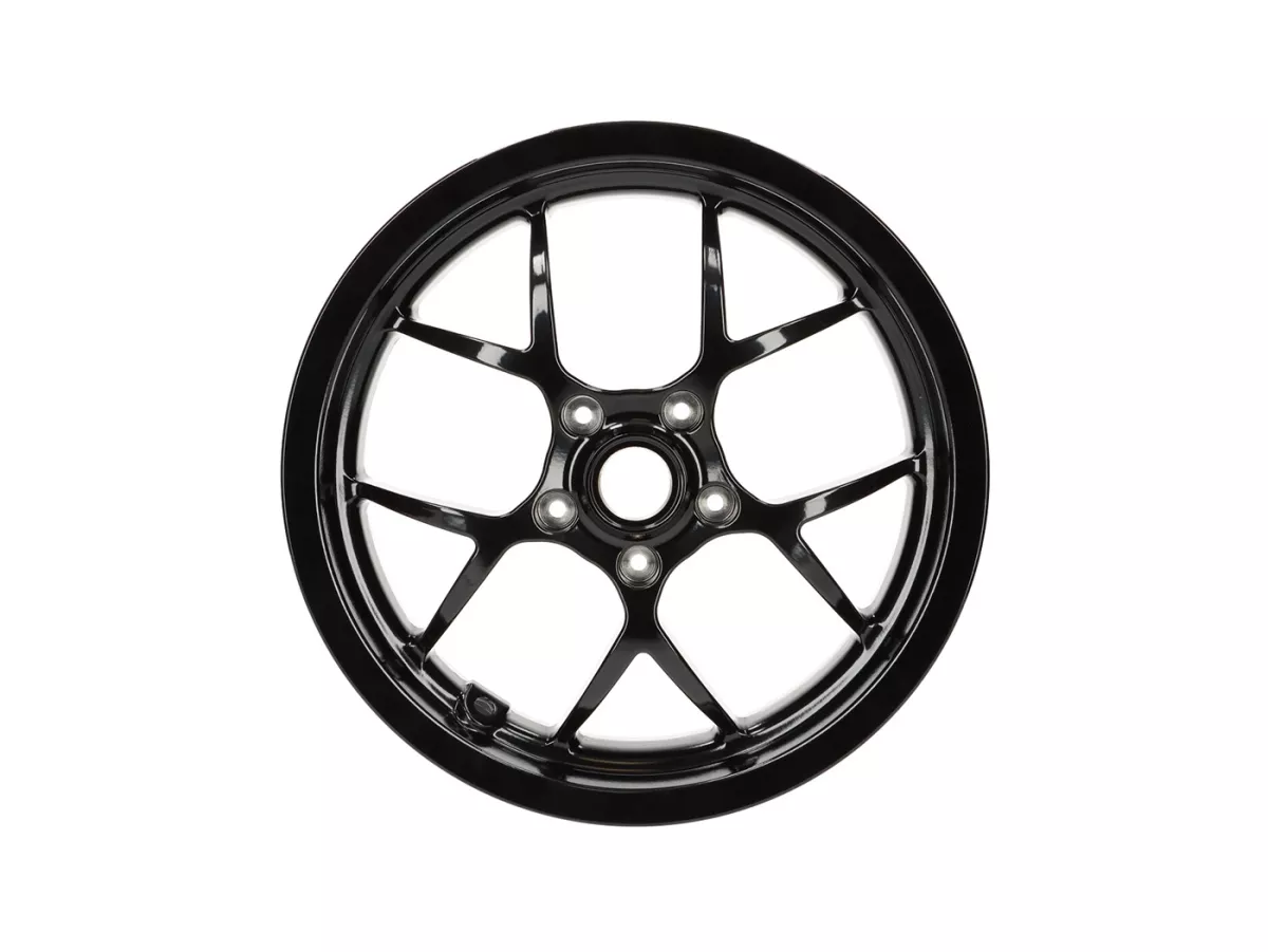 Wiel -BGM PRO SPORT - 3.00-13 inch - Vespa GTS, GTS Super, GTV, Sei Giorni, GT 60, GT, GT L 125-310cc - zwart glanzend
