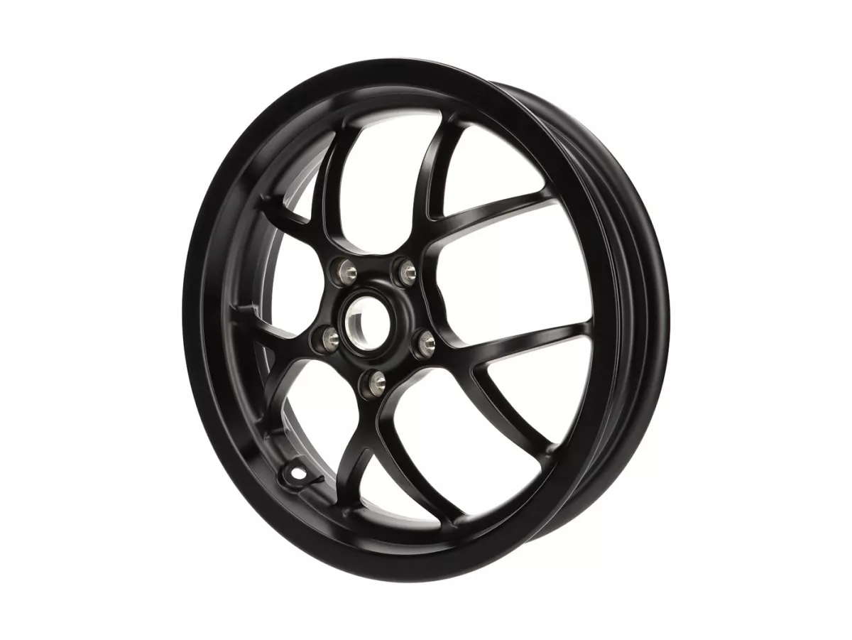 Wiel -BGM PRO SPORT - 3.00-13 inch - Vespa GTS, GTS Super, GTV, Sei Giorni, GT 60, GT, GT L 125-310cc - mat zwart