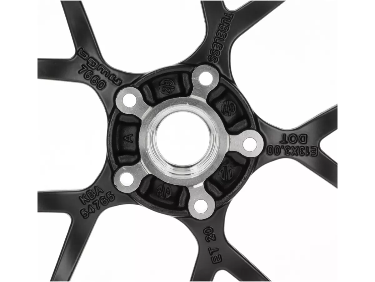Wiel -BGM PRO SPORT - 3.00-13 inch - Vespa GTS, GTS Super, GTV, Sei Giorni, GT 60, GT, GT L 125-310cc - mat zwart