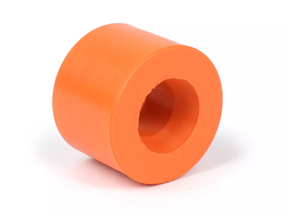 Stille rubber schokdemper achter boven (bovenste dun rubber) -BGM PRO, 12.5x30x21.5mm- Vespa PK 50 (V5X1T), Vespa PK S 125 (VMX5T), Vespa PK S 50 (V5X2T), Vespa PK S 80 (V8X5T), Vespa PK S Automatic 125 (VAM1T), Vespa PK S Automatic 50 (VA51T), Vespa PK S