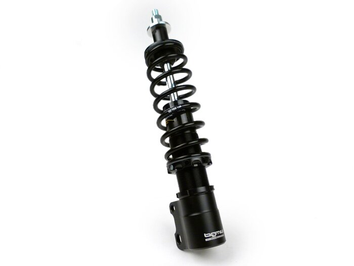 Front shock absorber -BGM PRO SC/F1 SPORT, 240mm- Vespa PX80, PX125, PX150, PX200, T5 125cc - black