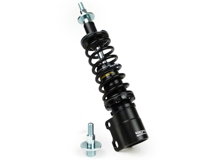 Front shock absorber -BGM PRO SC/F1 SPORT, 195mm + 205mm- Vespa PK -  black