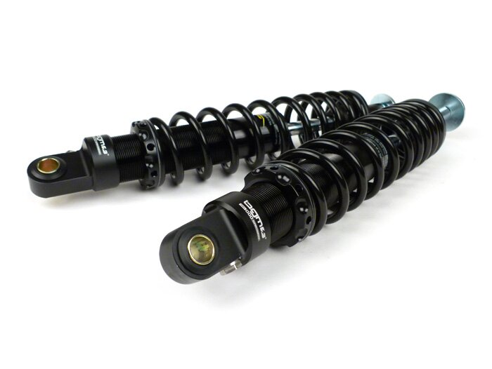 Amortisseur arrière -BGM PRO SC/R1 SPORT- Vespa GT, GTL, GTV, GTS 125, 300, 310 (toutes les années), GTS SUPER 300 HPE, SUPERSPORT 300, SUPERTECH 300 HPE - noir