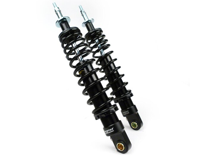 Amortisseur arrière -BGM PRO SC/R1 SPORT- Vespa GT, GTL, GTV, GTS 125, 300, 310 (toutes les années), GTS SUPER 300 HPE, SUPERSPORT 300, SUPERTECH 300 HPE - noir