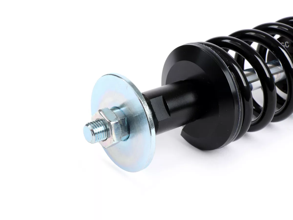 Amortisseur avant -BGM PRO SC/F1 SPORT, 280mm (type de pièce jointe : œil) - Vespa GTS 300 (2014-2016), GTS 250 (2014-2016),- noir