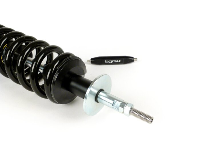 Amortisseur arrière -BGM PRO SC/R1 SPORT, 360mm- Vespa Primavera 125, Vespa Primavera 150, Vespa Sprint 125, Vespa Sprint 150 - noir