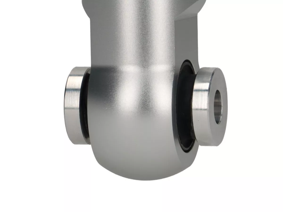 Amortisseur arrière -BGM PRO SC/R1 SPORT, 385mm- Vespa Wideframe VM1, VM2, VN1, VN2, VB1, VL1, VL2, VL3, GS150  - noir/argent