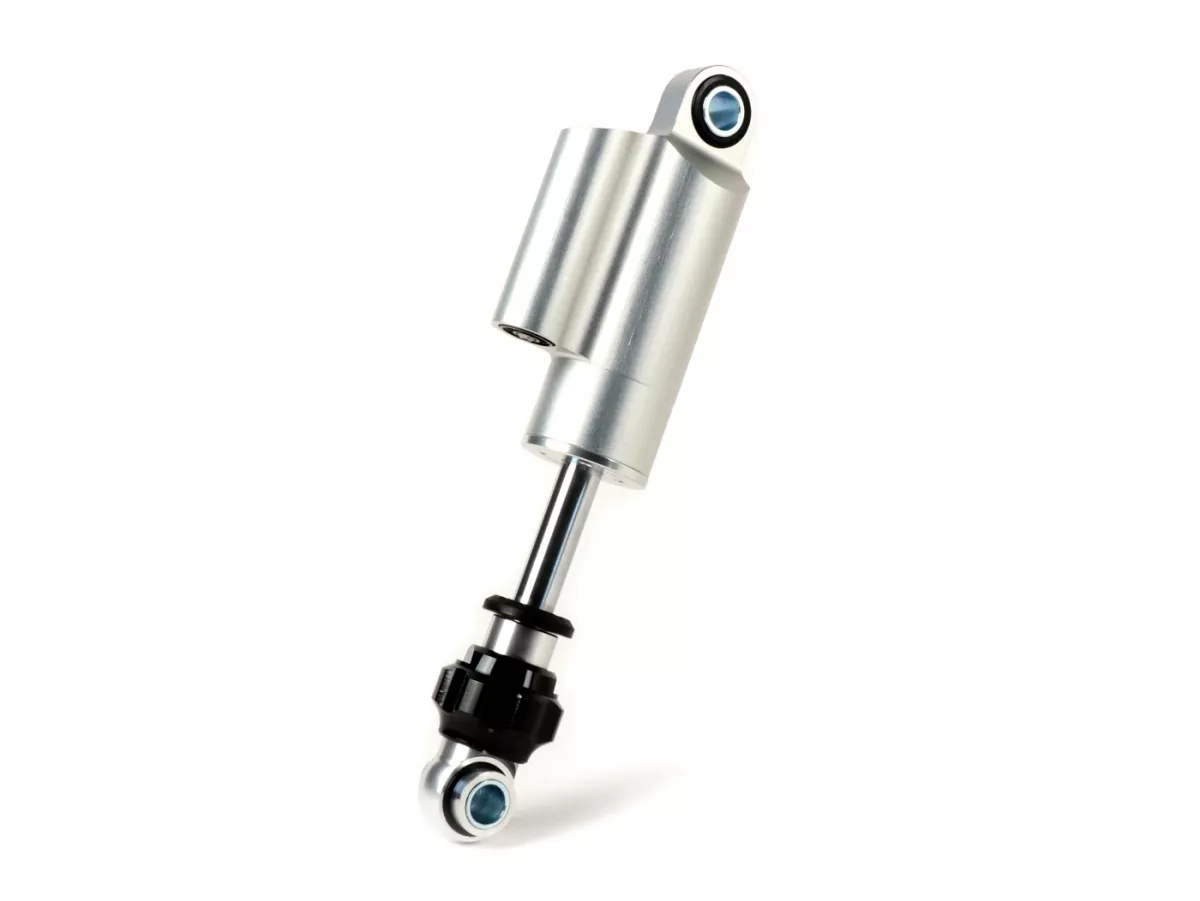 Schokdemper voor -BGM PRO SC COMPETITION- Vespa Largeframe Rally180/200 (VSD1T/VSE1T), Sprint150 (VLB1T), GT125 (VNL2T), GTR125 (VNL2T), TS125 (VNL3T), GL150 (VLA1T), Super (VNC/VBC), VNA, VNB, VBA, VBB, Breedframe V30-33, VM, VN, VL, GS150 / GS3 (VS1-5T)