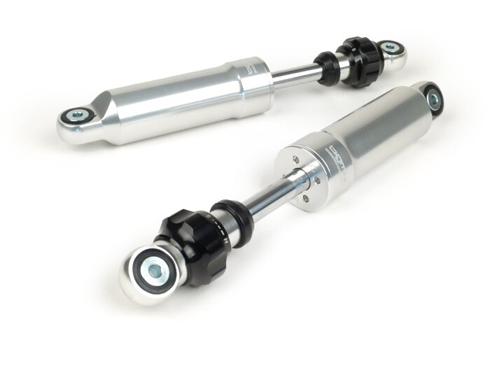 Voorschokdemper -BGM PRO F16 SPORT- Lambretta LI, LIS, SX, TV (Series 2-3), DL, GP - Zilver