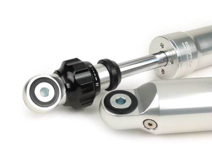 Voorschokdemper -BGM PRO F16 SPORT- Lambretta LI, LIS, SX, TV (Series 2-3), DL, GP - Zilver