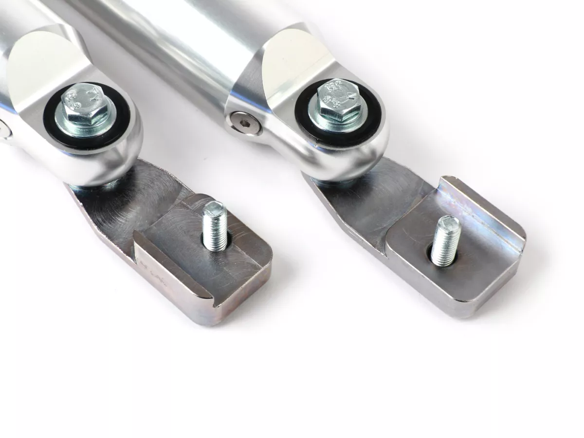 Set ammortizzatori -BGM Pro F16- Piaggio Ciao , ammortizzatore anteriore supplementare, argento