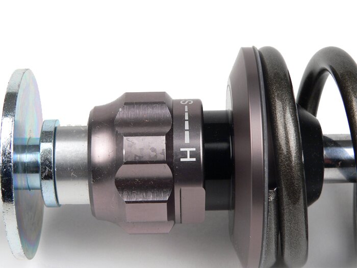 Amortiguador trasero -BGM PRO SC/R12 COMPETITION, 320mm- Vespa PK - gris