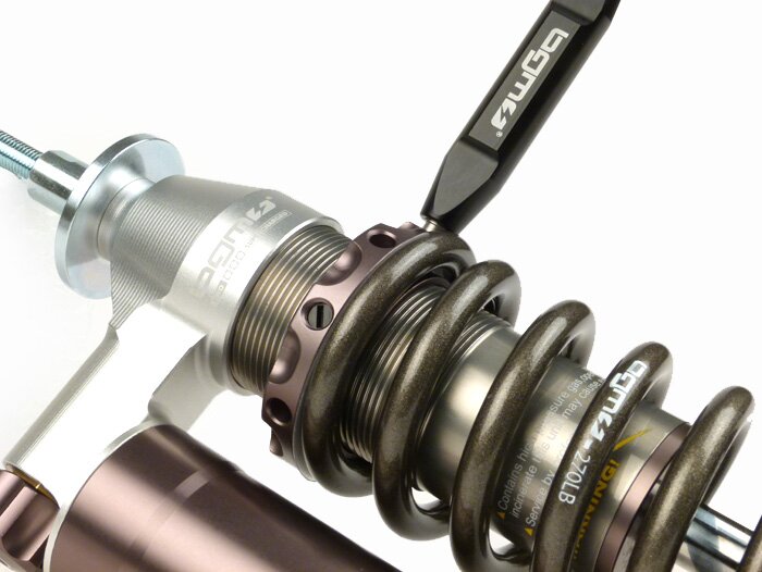 Amortisseur avant -BGM PRO SC/F16 COMPETITION- Vespa GS160 / GS4 (VSB1T), SS180 (VSC1T) - gris