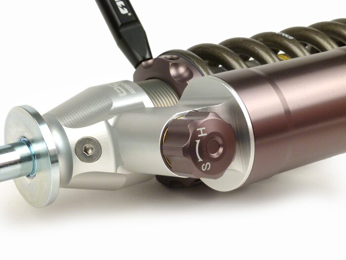 Amortisseur avant -BGM PRO SC/F16 COMPETITION- Vespa GS160 / GS4 (VSB1T), SS180 (VSC1T) - gris
