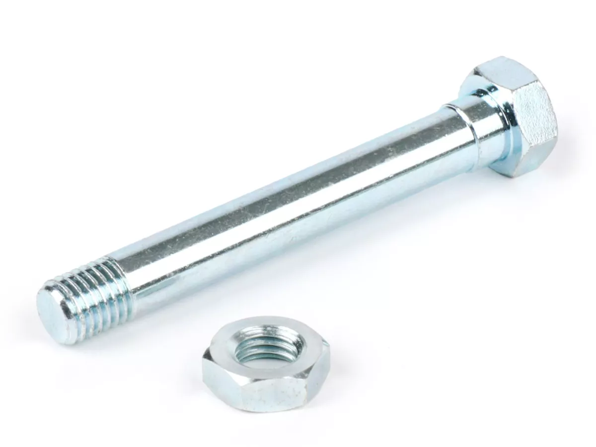 Screw set -BGM PRO- M9 x 70mm (with heel for hole Ø10mm)- used for BGM PRO SC shock-absorber/engine - Vespa V50, PV, ET3, P-range (-1984), Vespa Rally, Sprint150, GL150, Super, TS125, GT125, GTR125, GS160, GS4, SS180