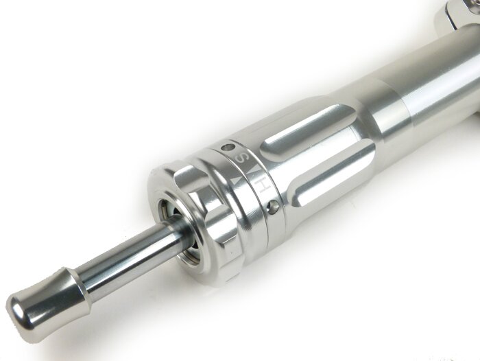 Stuurdemper -BGM PRO SC FS/10- 380mm- 125mm veerweg - Zilver