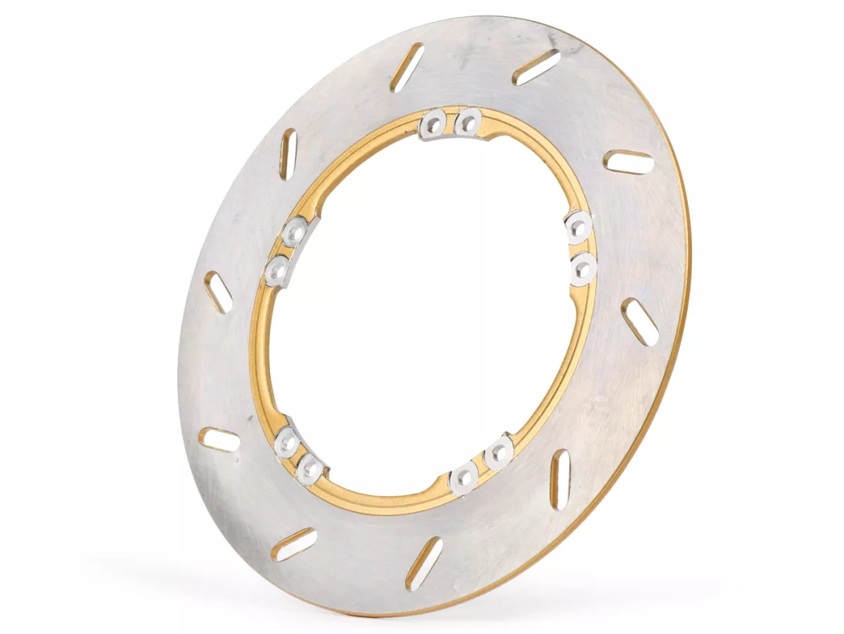 Remschijf -BGM PRO Ø=220x129x4.0mm 10o, boutcirkel 138mm- wordt gebruikt voor BGM PRO anti-duikschijfremkit