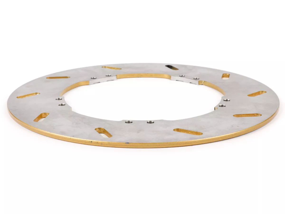 Remschijf -BGM PRO Ø=220x129x4.0mm 10o, boutcirkel 138mm- wordt gebruikt voor BGM PRO anti-duikschijfremkit
