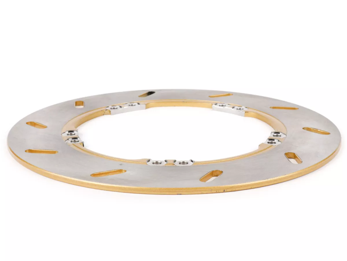 Remschijf -BGM PRO Ø=220x129x4.0mm 10o, boutcirkel 138mm- wordt gebruikt voor BGM PRO anti-duikschijfremkit