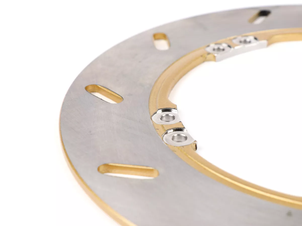 Remschijf -BGM PRO Ø=220x129x4.0mm 10o, boutcirkel 138mm- wordt gebruikt voor BGM PRO anti-duikschijfremkit