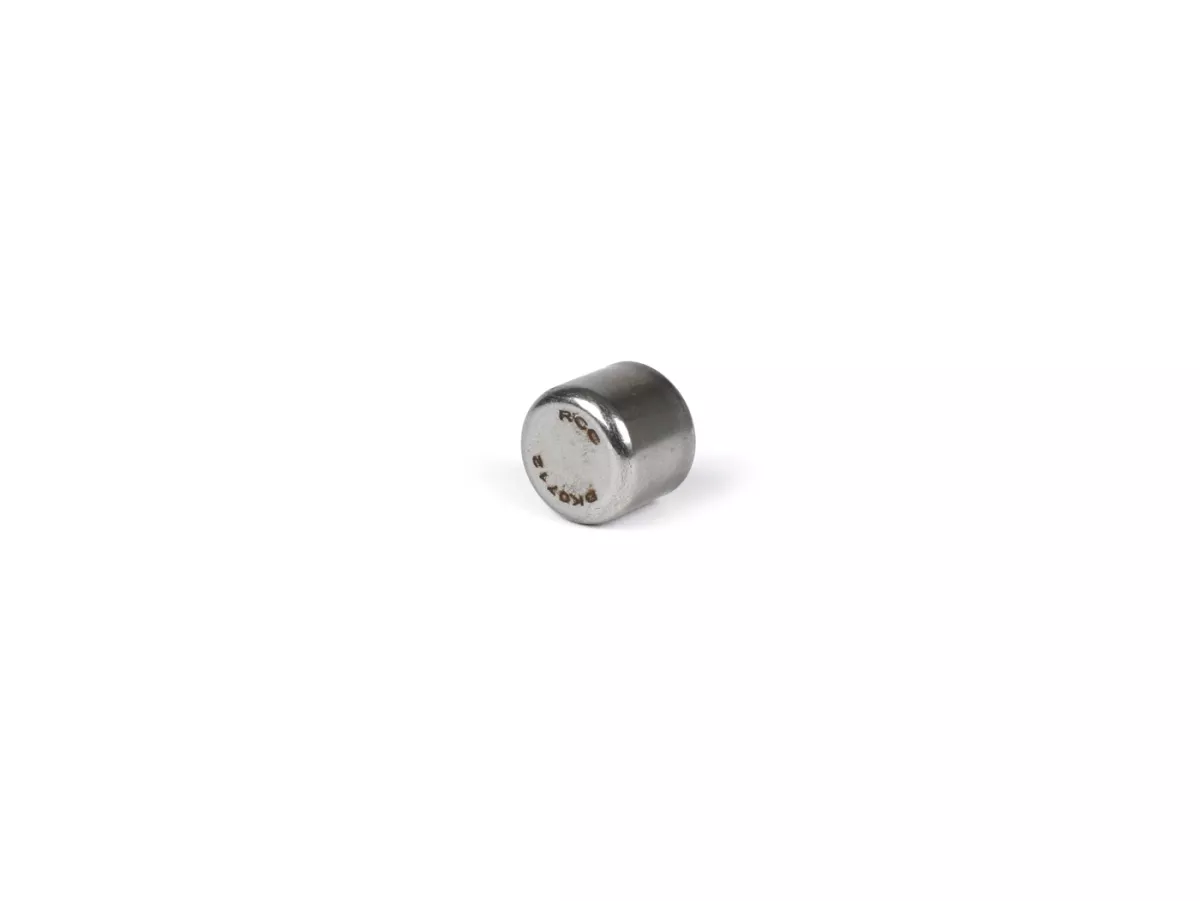 Rodamiento de agujas -BK 0712- (07x14x12mm) -BGM ORIGINAL- (usado para eje embrague/tapa embrague Vespa V50 (desde 1978), PV125 (desde 1978), ET3 (desde 1978), PK S, PK XL, XL2)