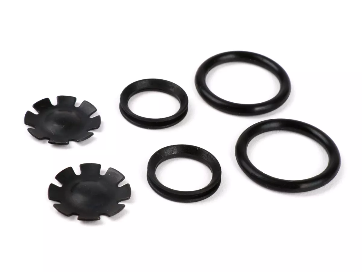 Swingarm lagerset -BGM ORIGINEEL- Vespa PX Lusso (1984-, V8X1T, VLX1T, VNX1T, VNX2T, VSX1T, ZAPM09, ZAPM18, ZAPM50, ZAPM51, ZAPM74), T5 125 (VNX5T), Cosa 125-200 (VSR1T, VNR1T, VNR2T), PK 50 (V5X1T), PK 50 XL2 automatisch (VA52T